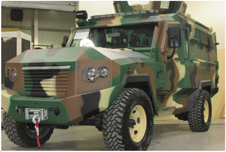 TOYOTA LAND CRUISER 79 4.0L V6 PETROL APC B6 ARMORED | Dazzle UAE